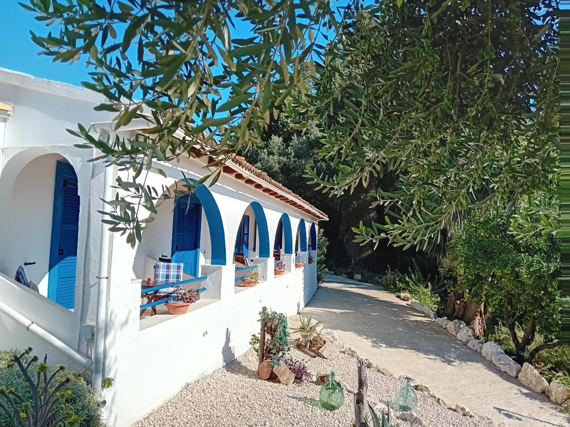 Spiti Melianou Apartman Ájosz Jeórjosz Págon Kültér fotó